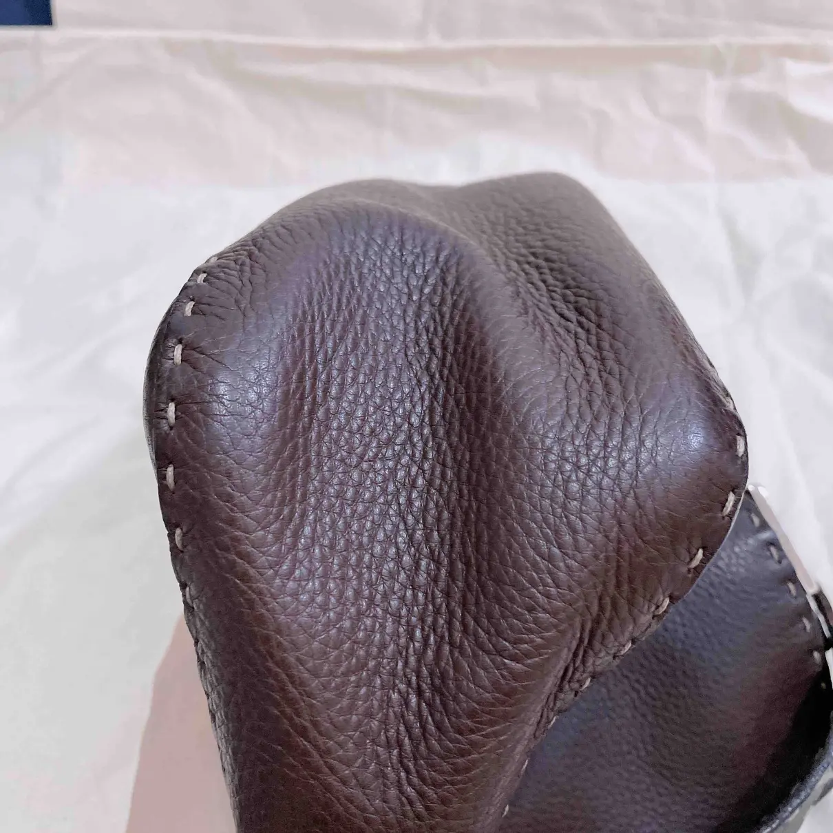 Buy Fendi Mamma Baguette  leather bag online