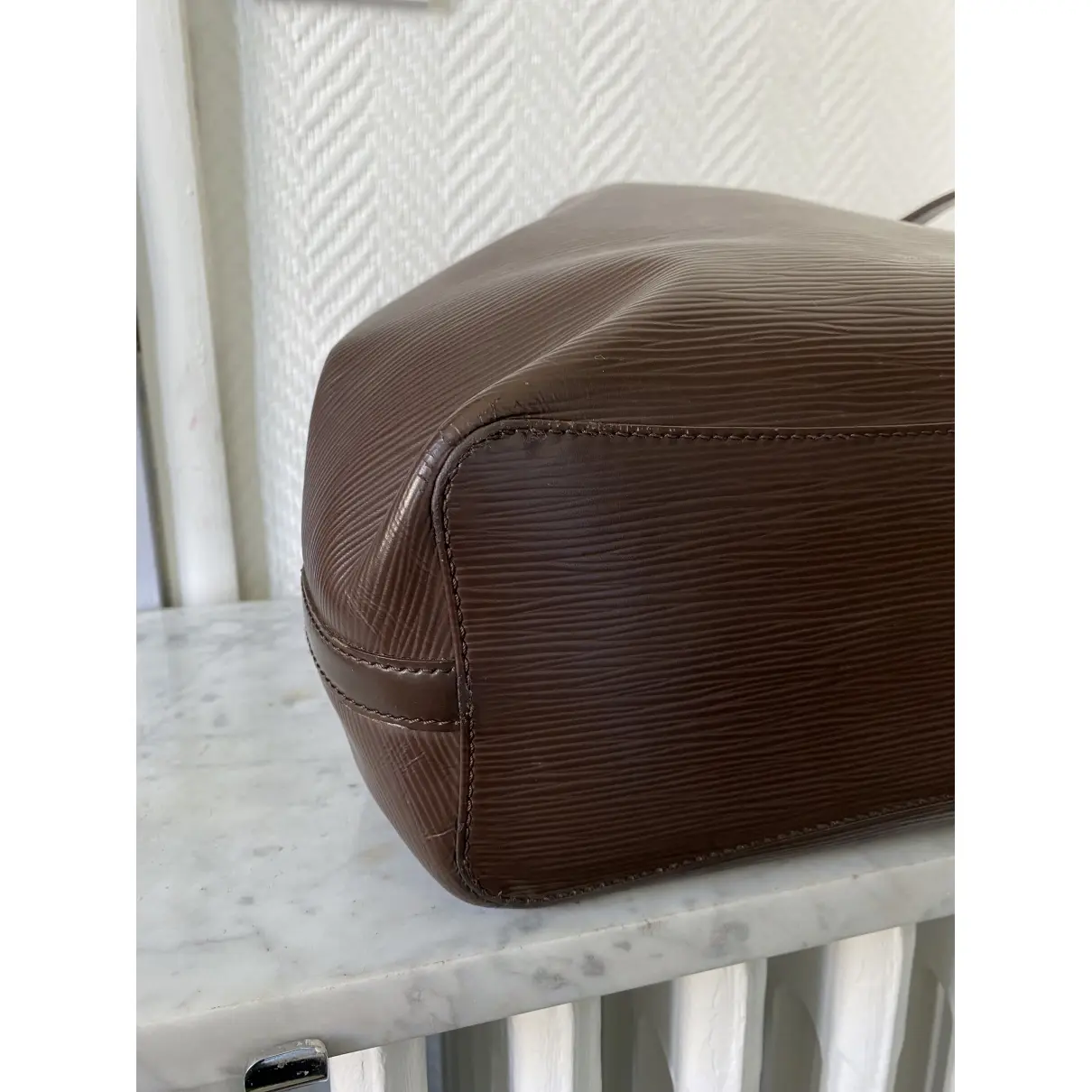 Mandara leather handbag Louis Vuitton - Vintage