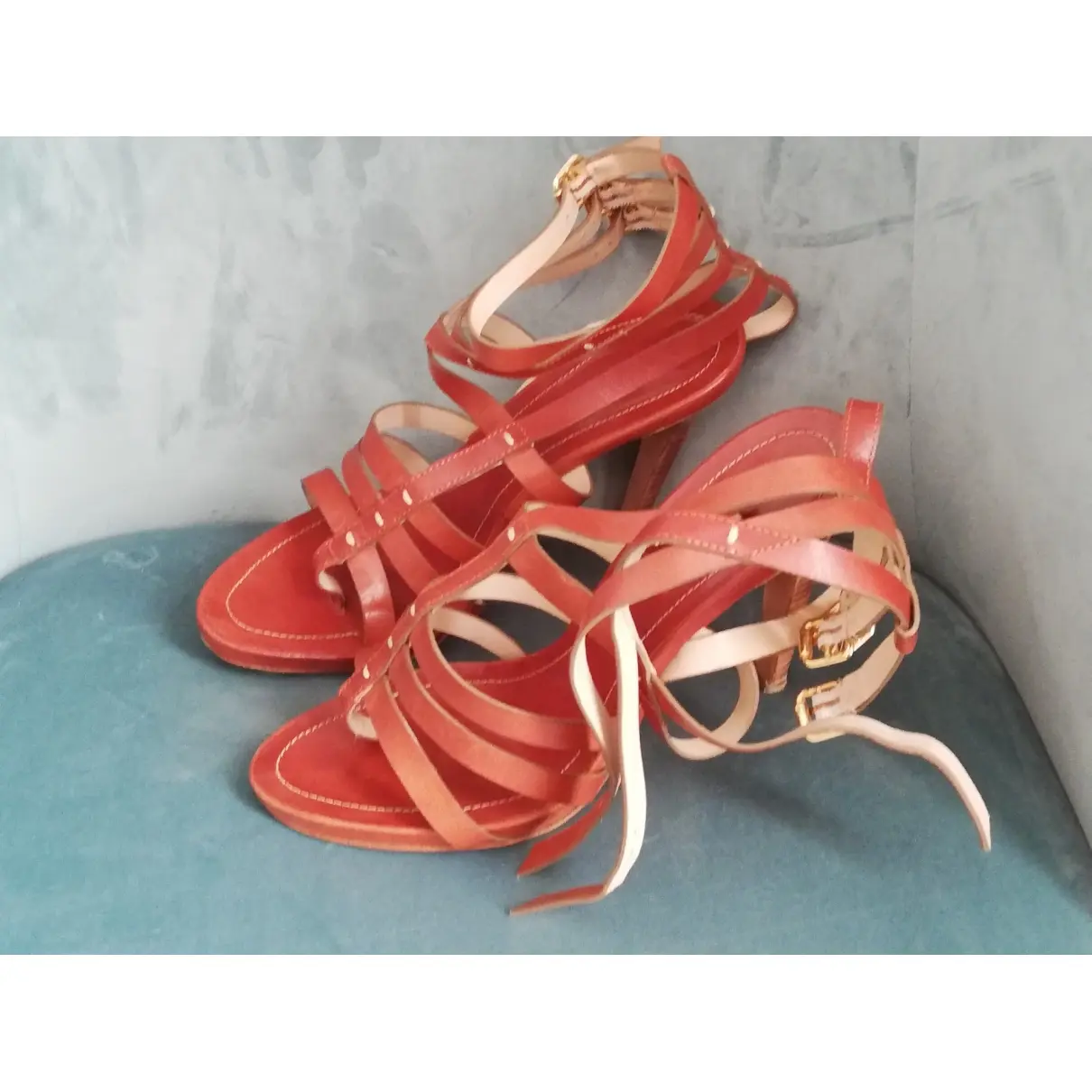 Manoush Leather sandal for sale