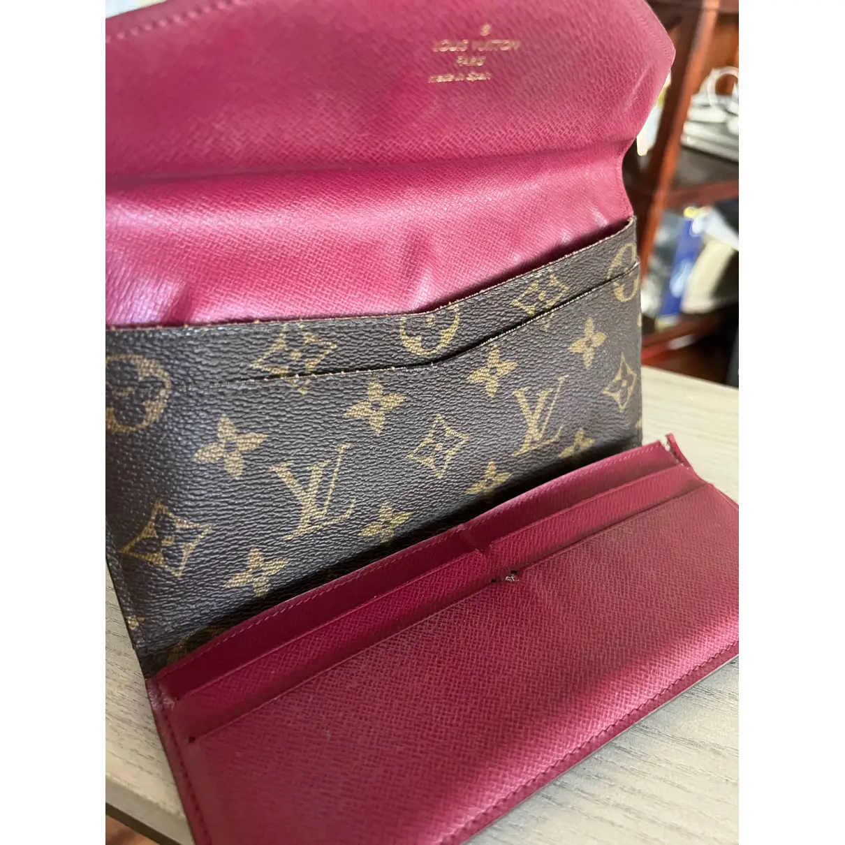 Marie leather wallet Louis Vuitton