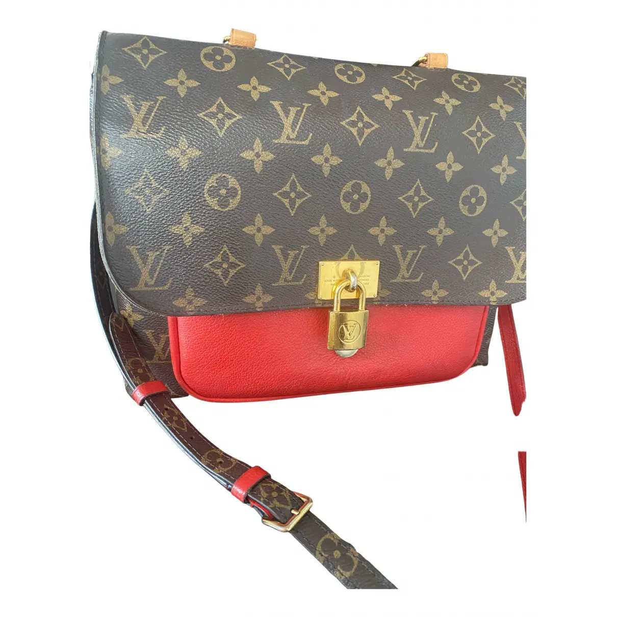 Marignan leather handbag Louis Vuitton