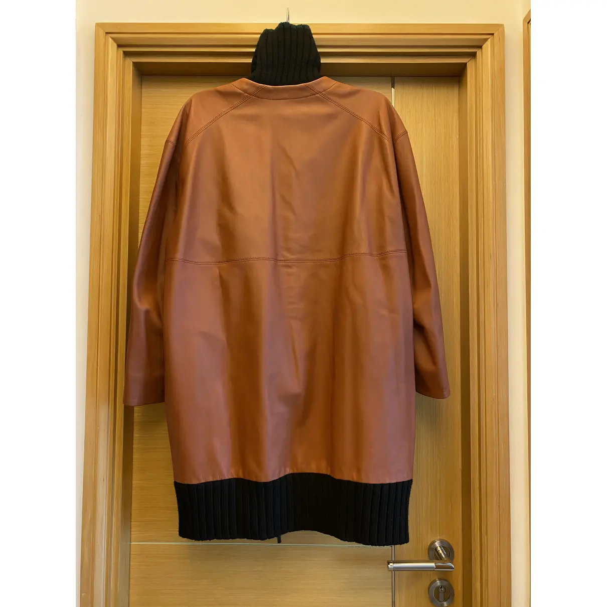 Leather coat Marni