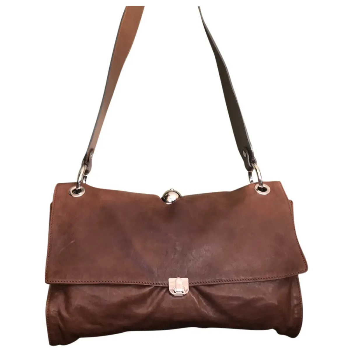 Leather handbag Marni - Vintage