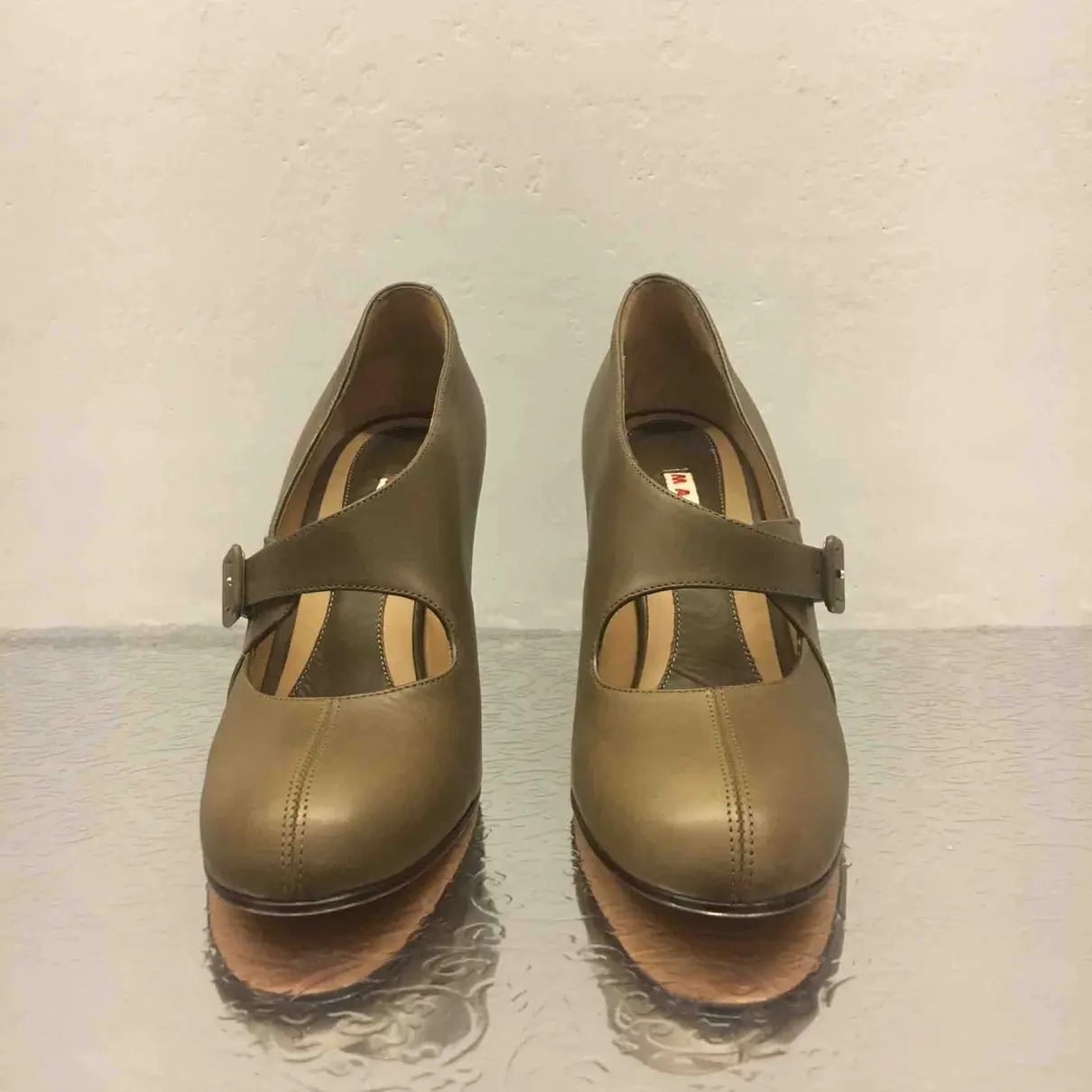 Marni Leather heels for sale - Vintage
