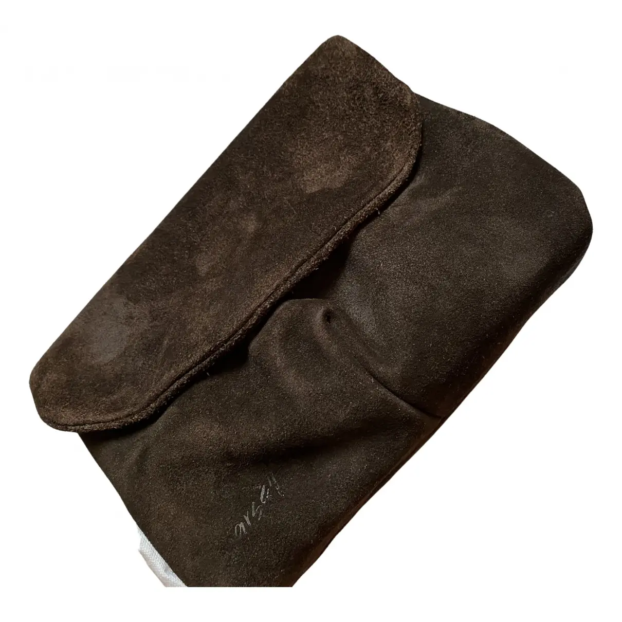 Leather clutch bag Marsèll