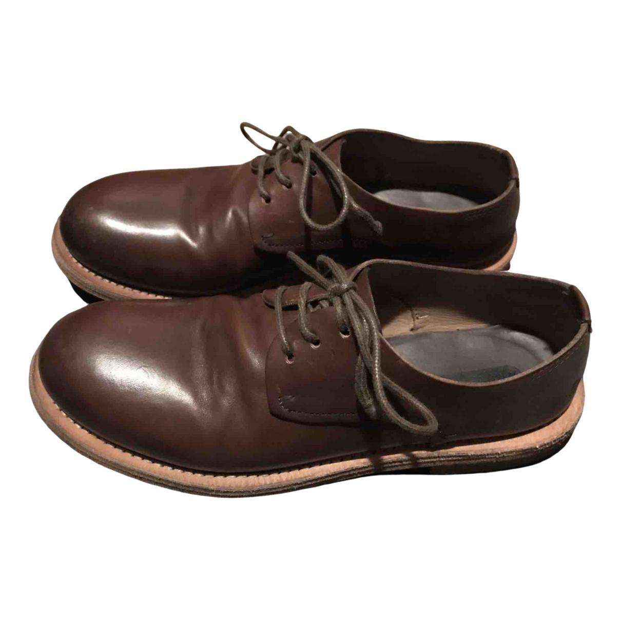 Leather lace ups Marsèll