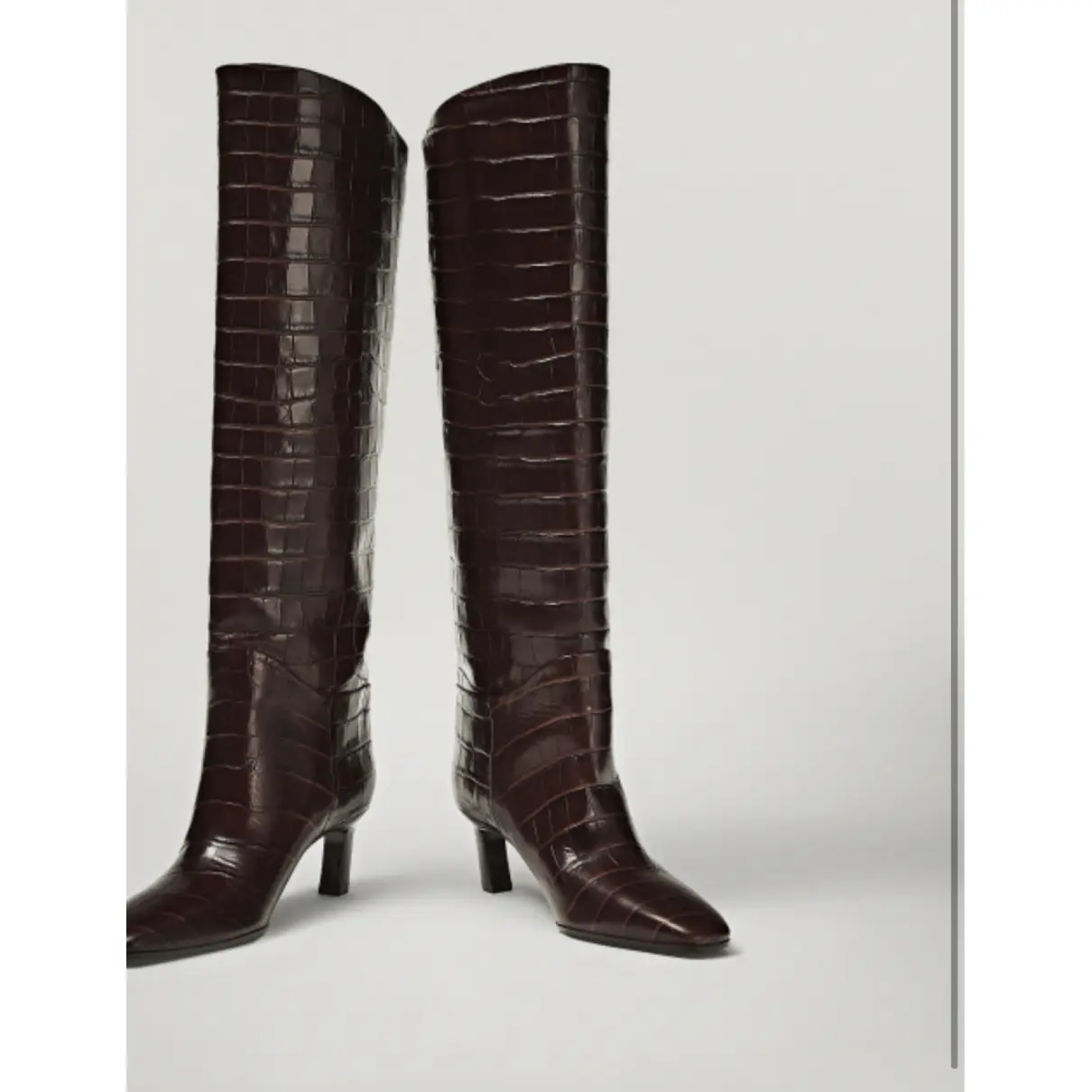 Buy Massimo Dutti Leather boots online