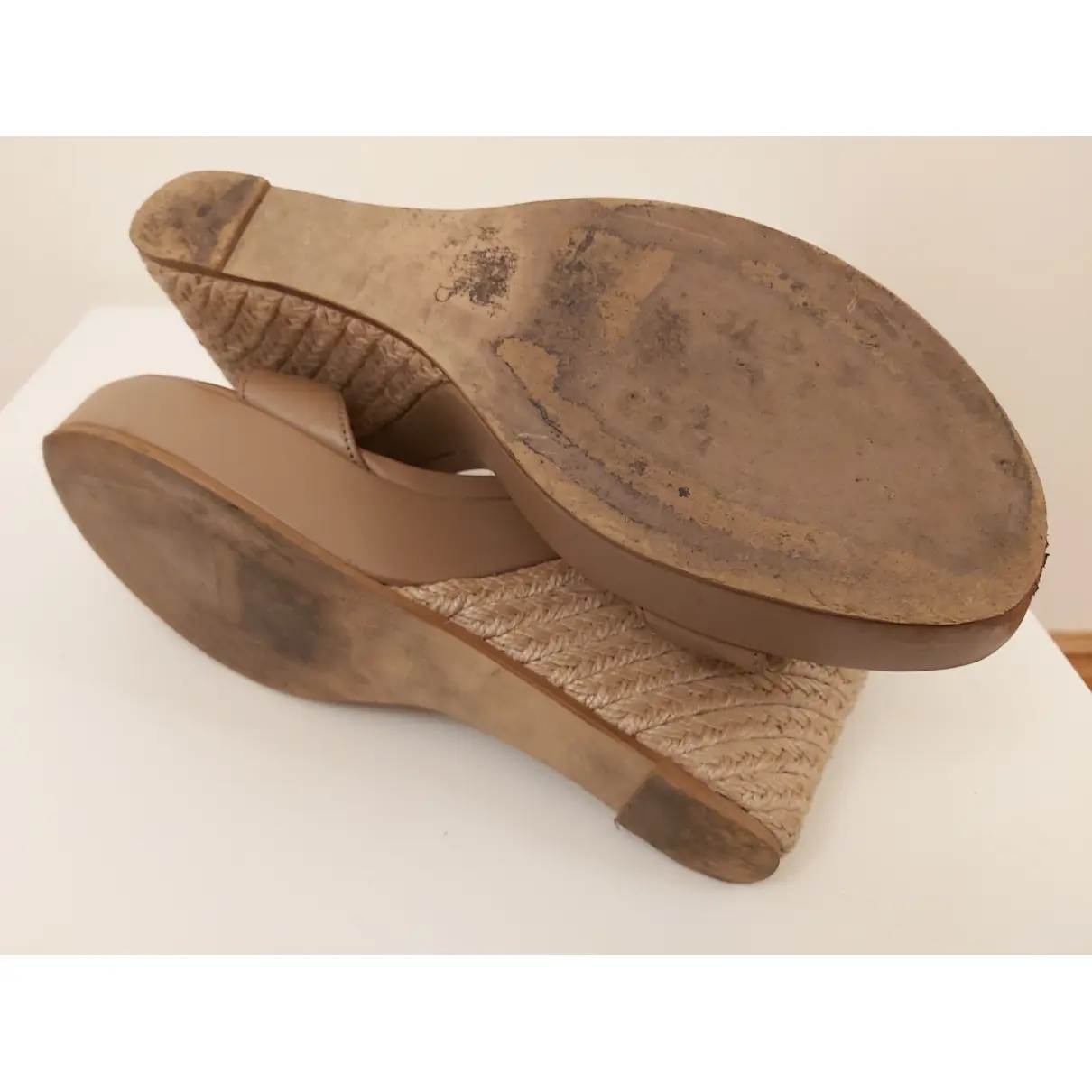 Leather sandal Massimo Dutti