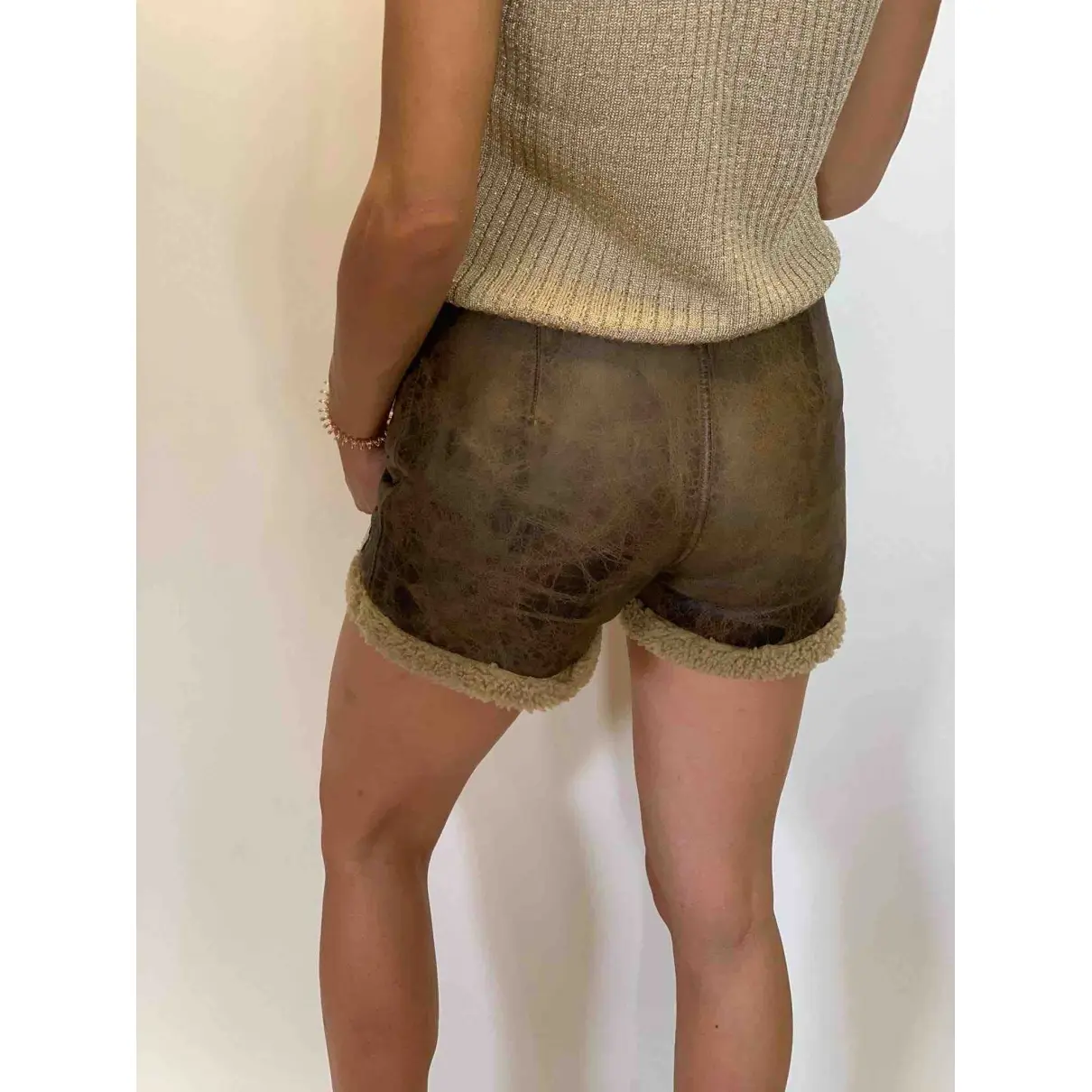 Buy Matchless Leather mini short online