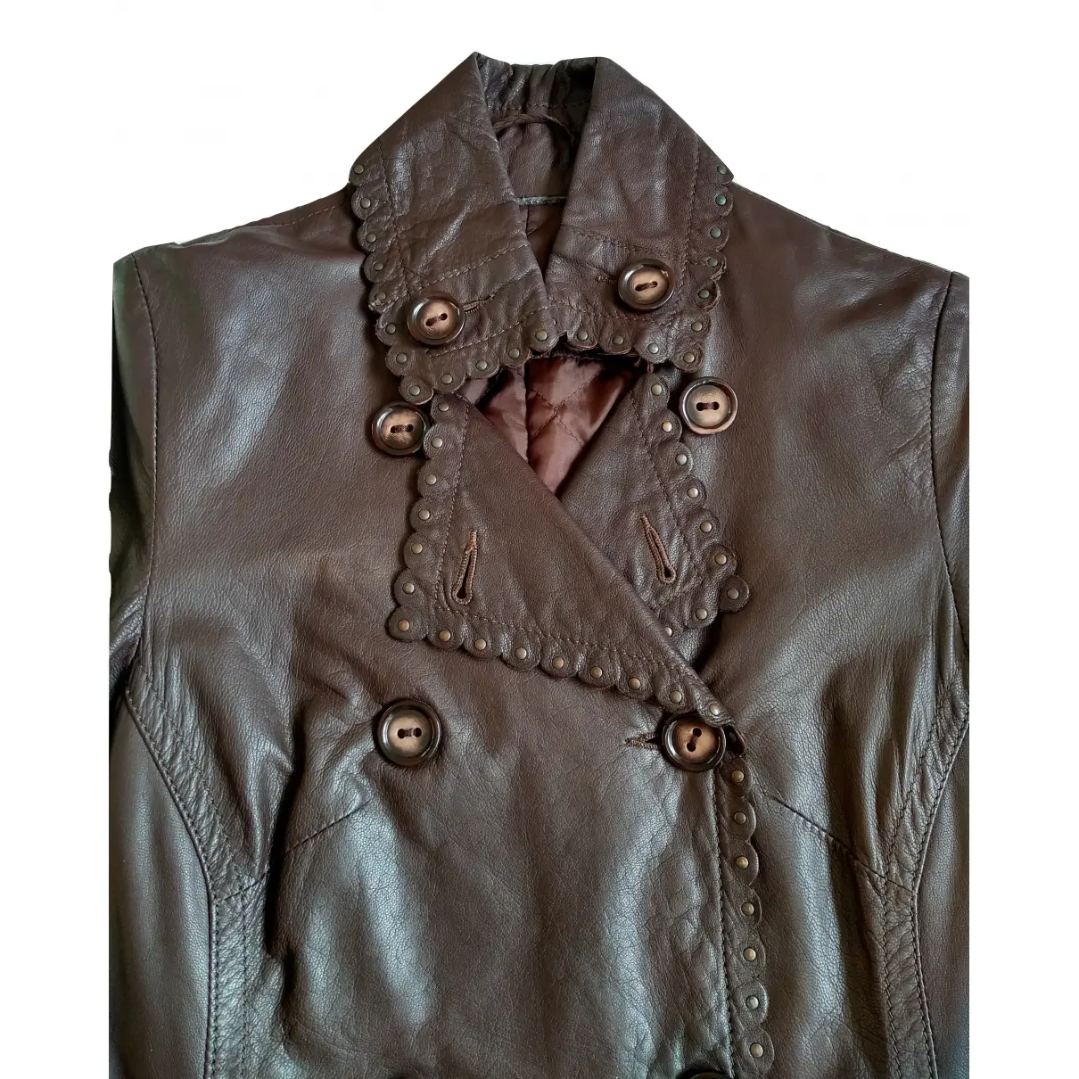 Buy Max & Co Leather biker jacket online