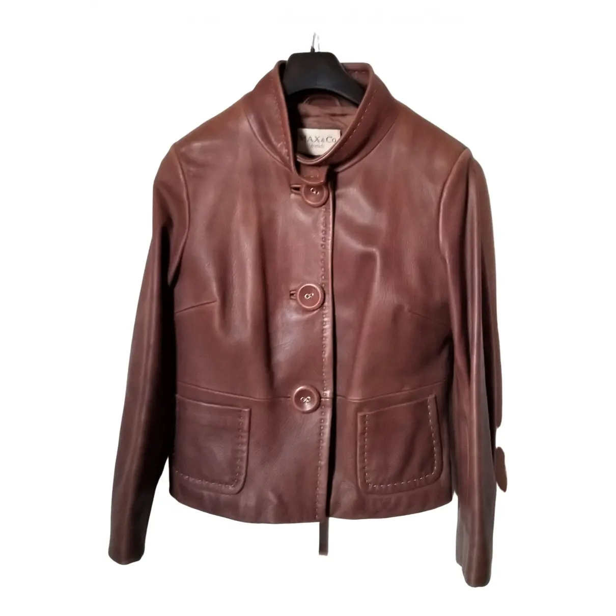 Leather caban Max & Co