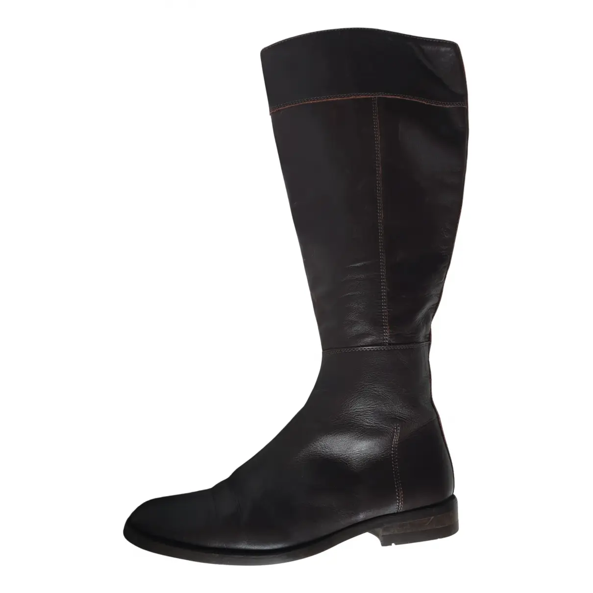 Leather riding boots Max Mara