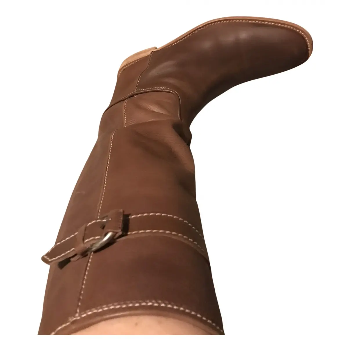 Buy Max Mara Leather riding boots online