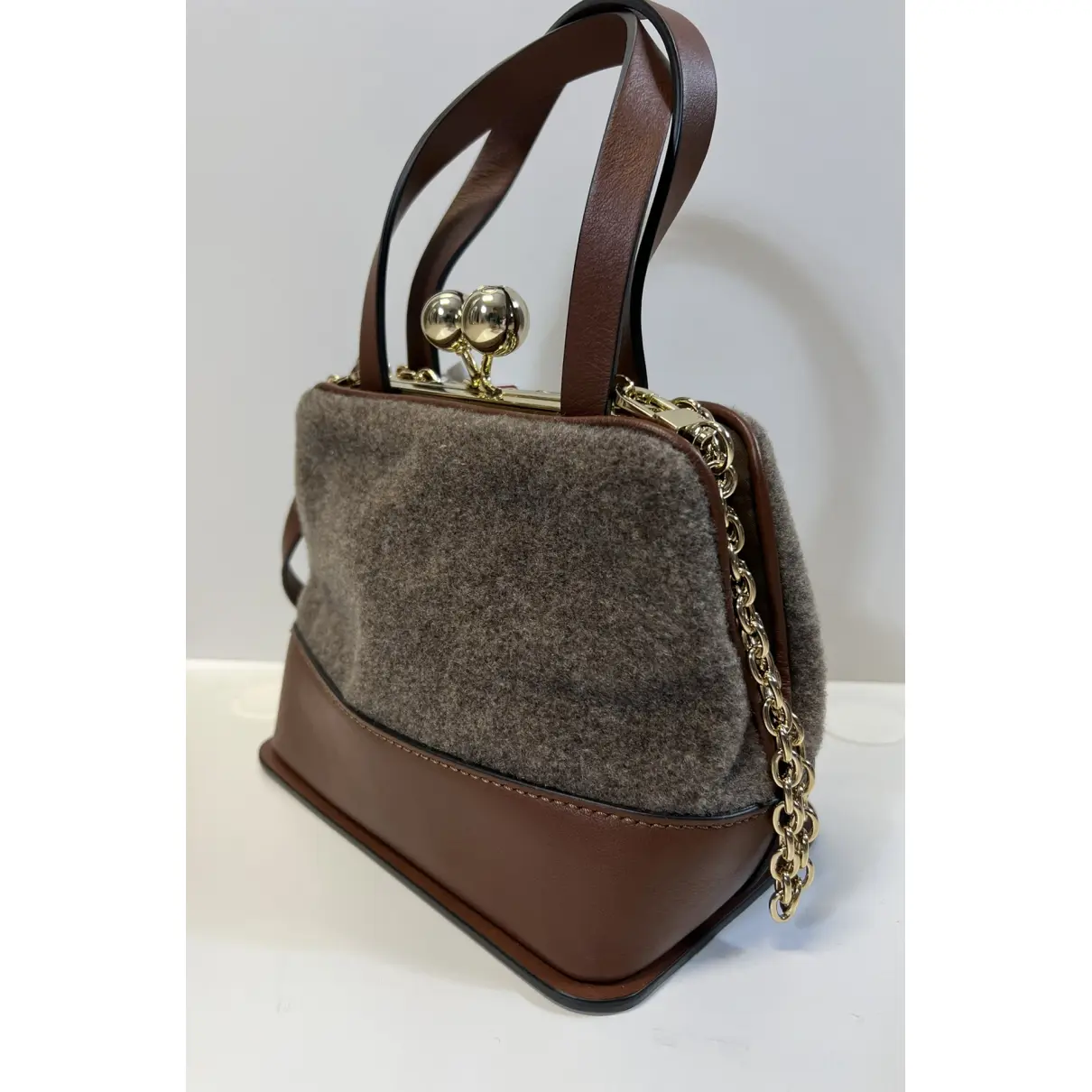 Buy Max Mara Leather handbag online