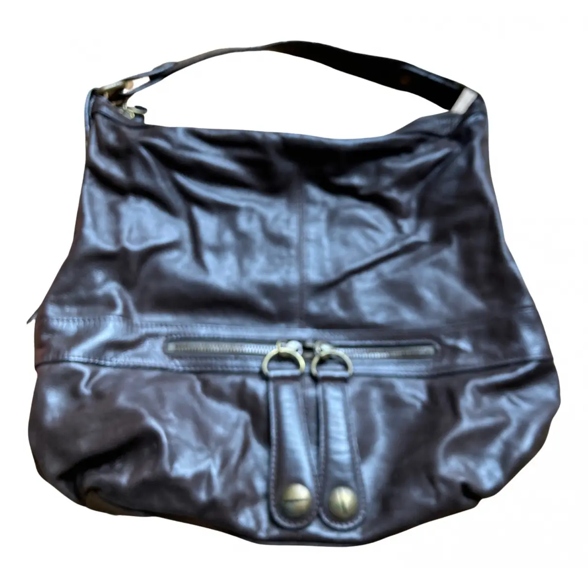 Midday Midnight leather handbag Gerard Darel