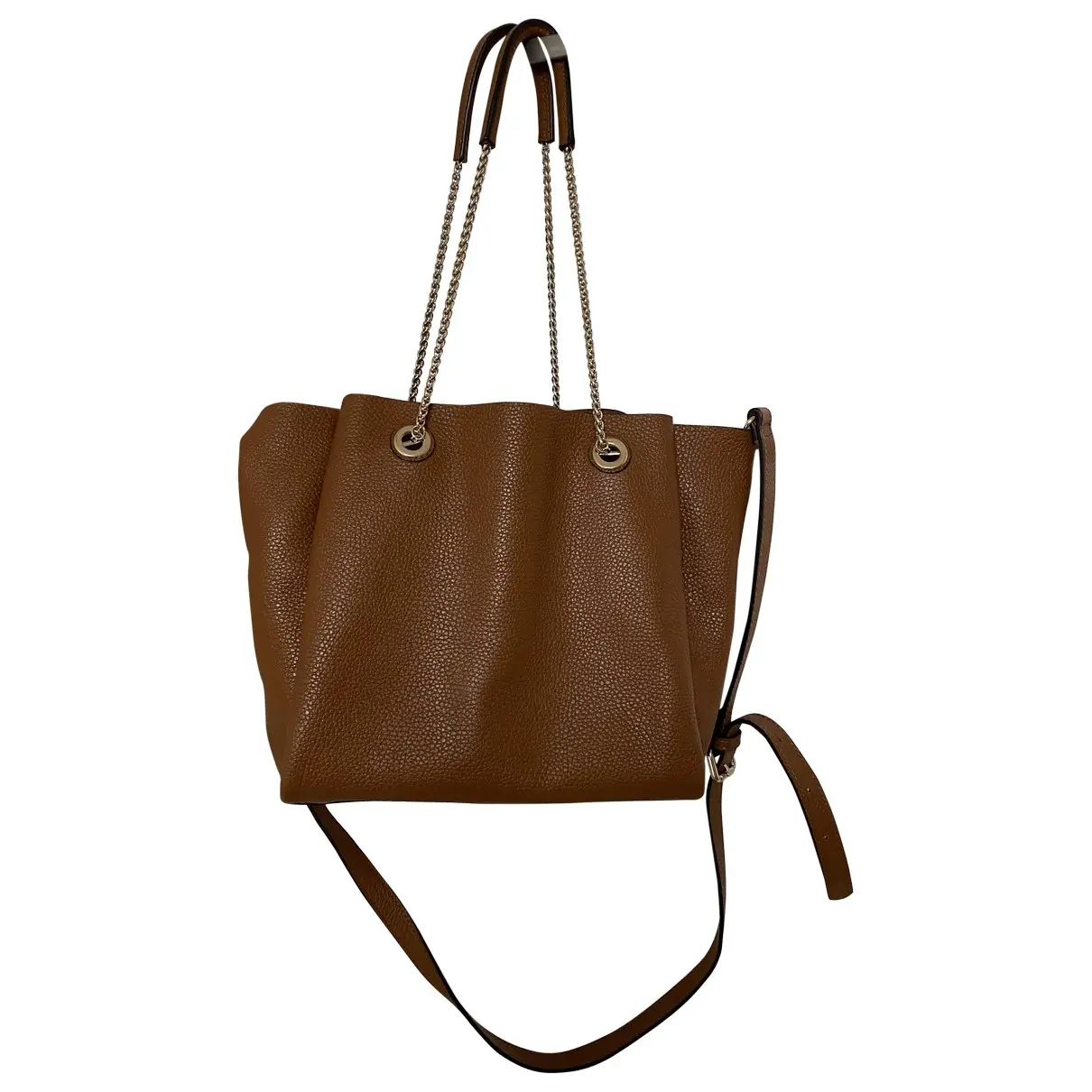 Leather handbag MINELLI