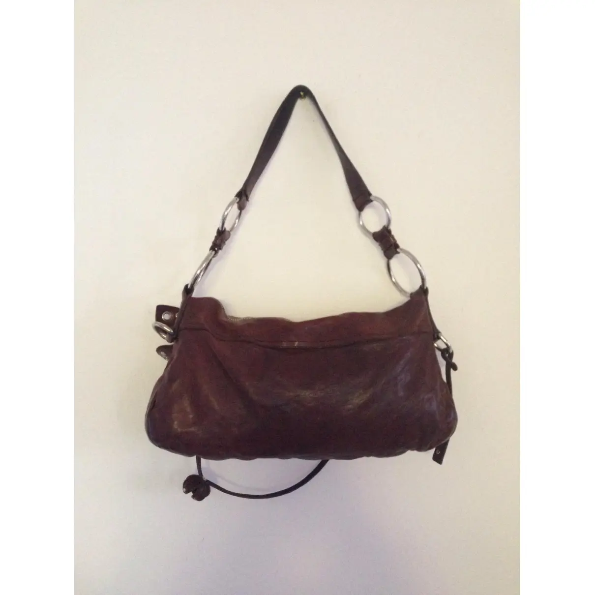 Miu Miu Brown Leather Handbag for sale