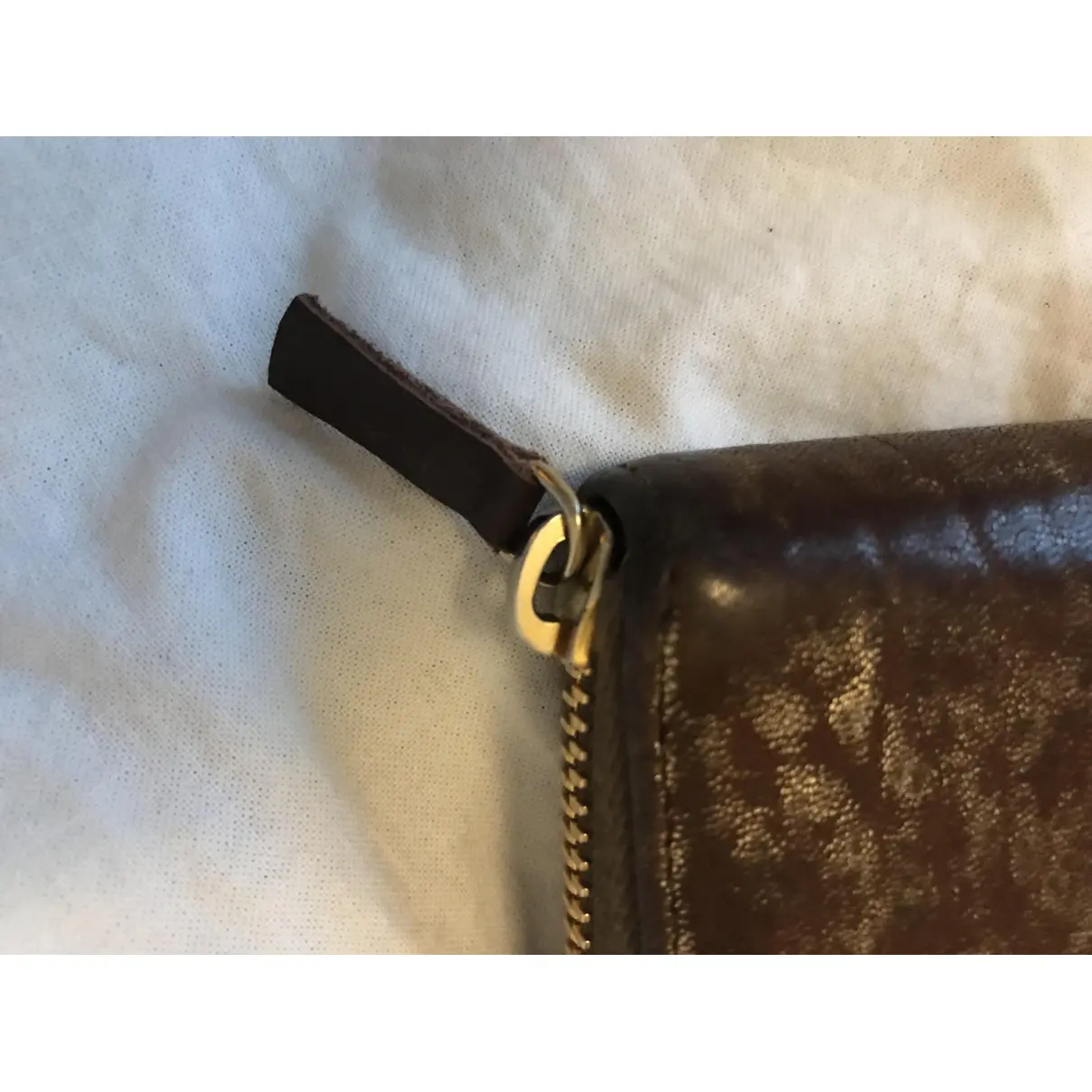 Leather purse Miu Miu