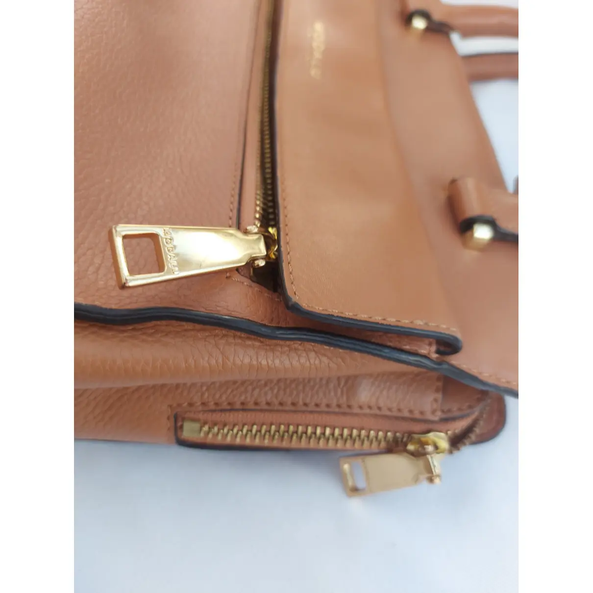 Leather handbag Modalu - Vintage