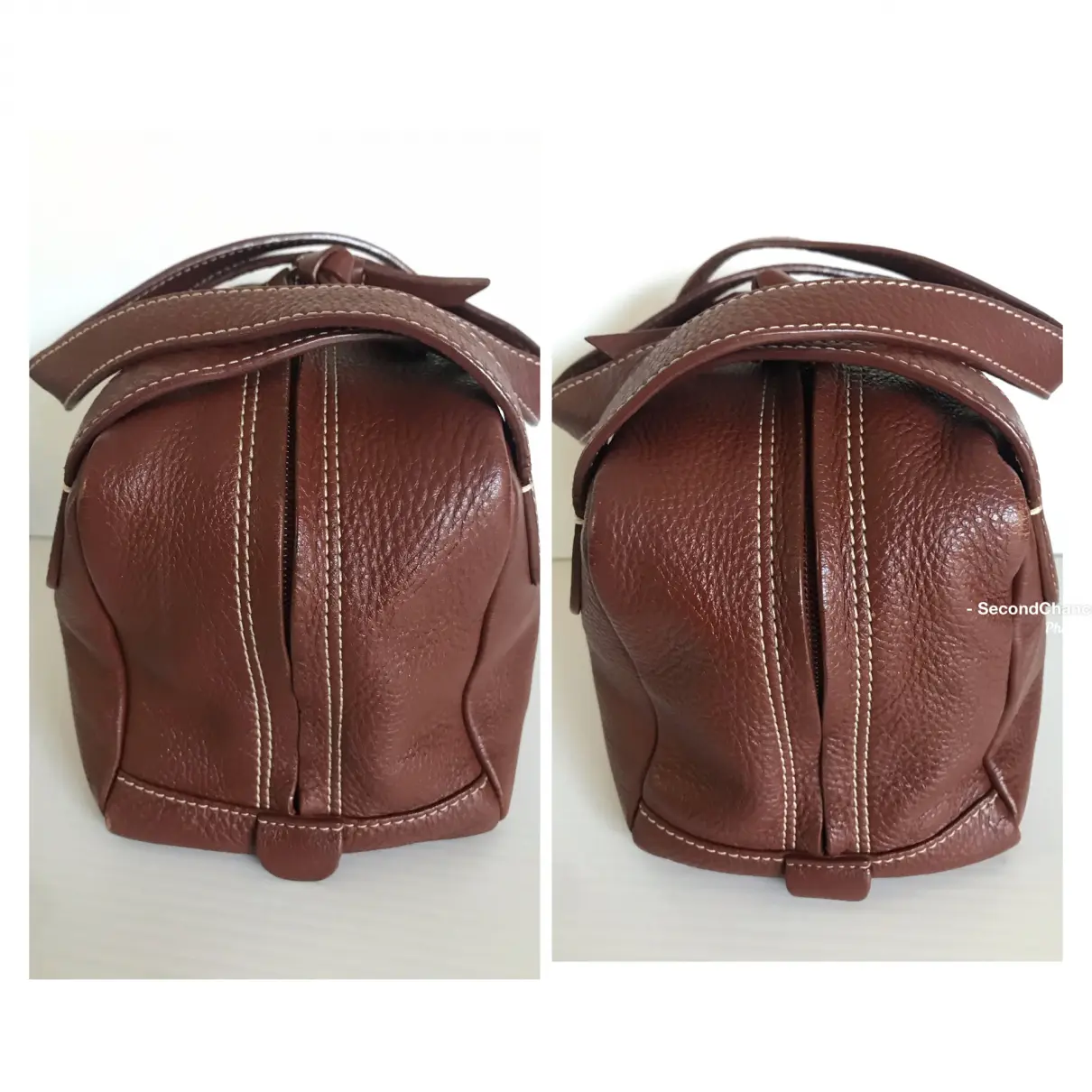 Monday Bowling leather handbag Balenciaga - Vintage