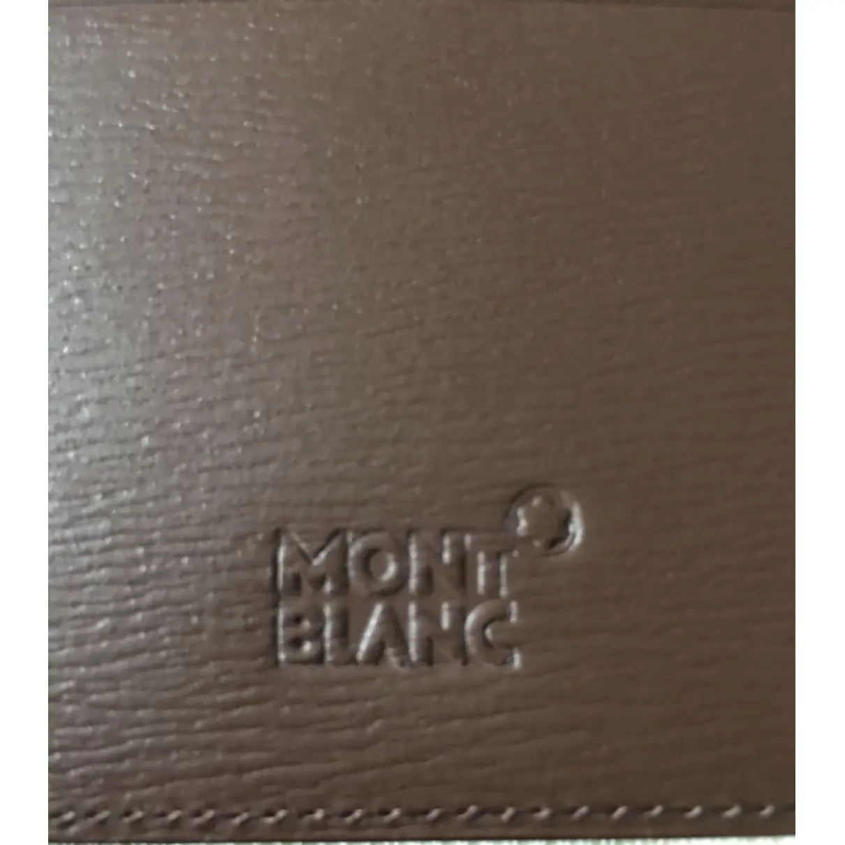 Leather small bag Montblanc
