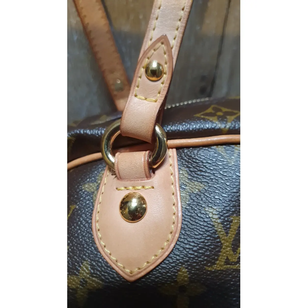 Montorgueil leather handbag Louis Vuitton