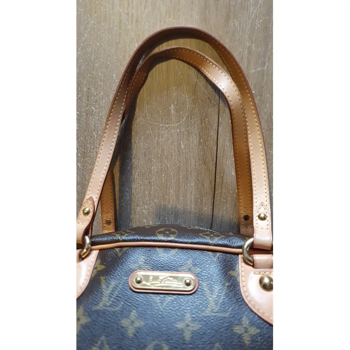 Montorgueil leather handbag Louis Vuitton