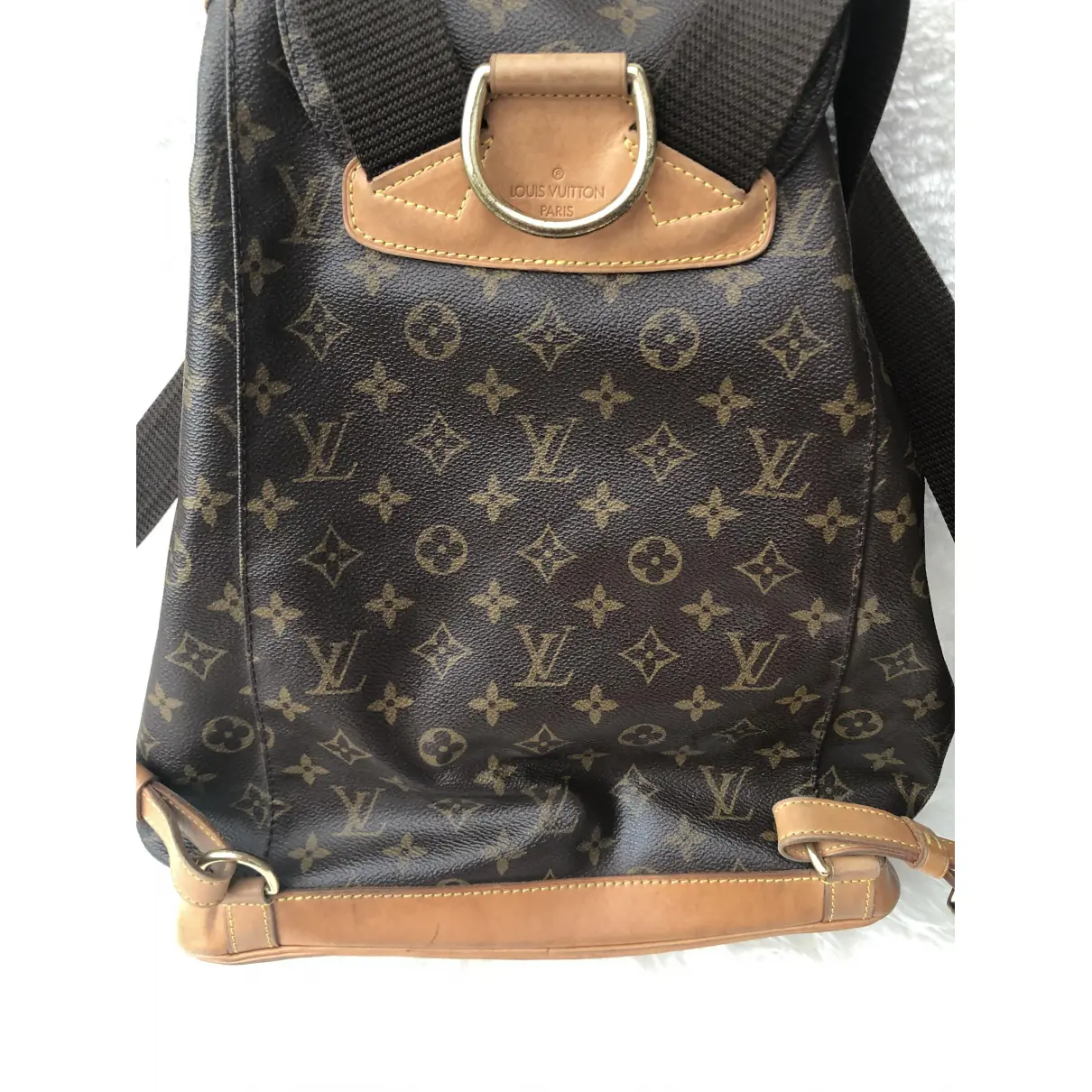 Buy Louis Vuitton Montsouris leather backpack online