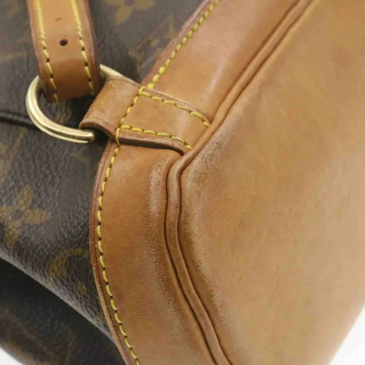 Buy Louis Vuitton Montsouris Vintage leather backpack online