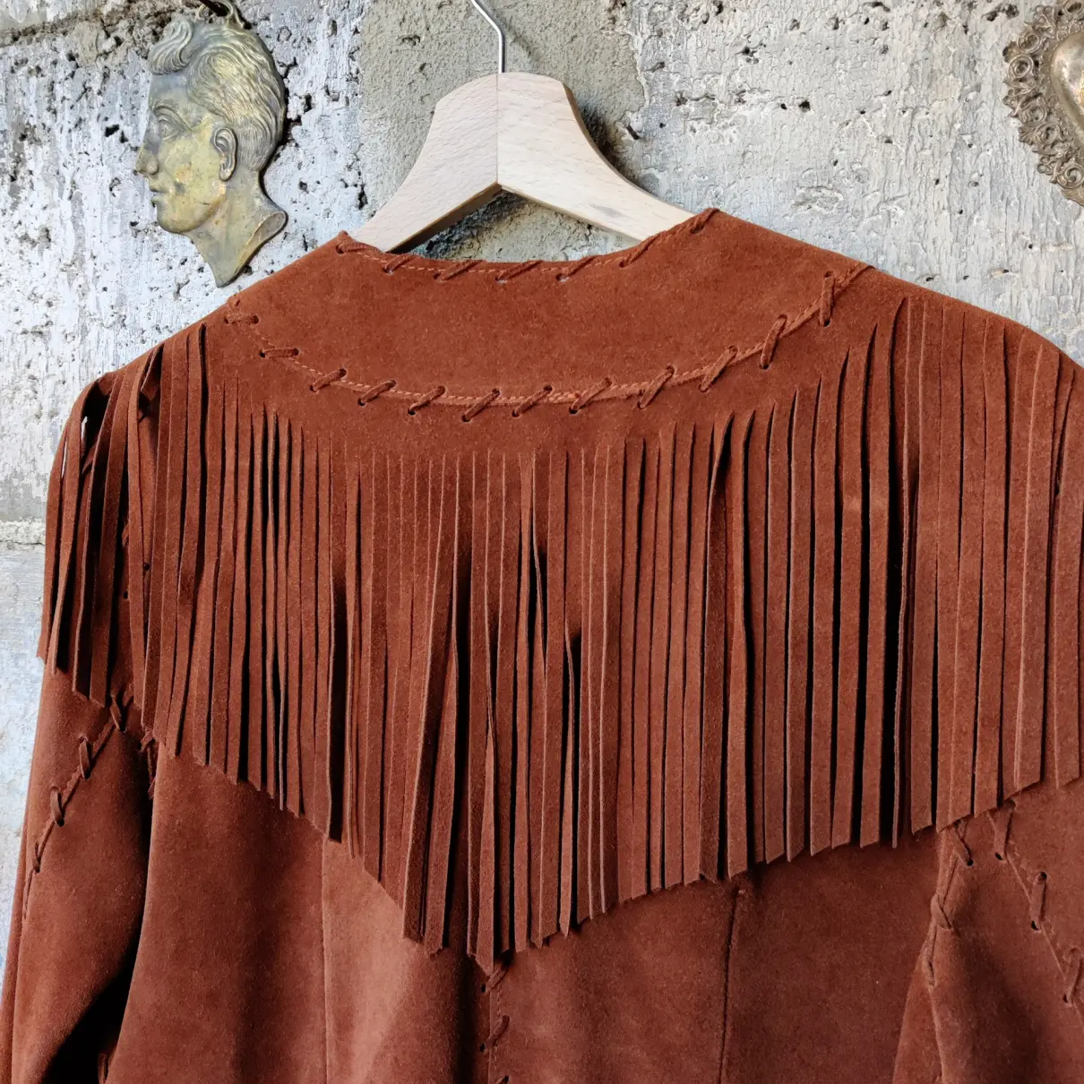 Leather short vest Moschino - Vintage