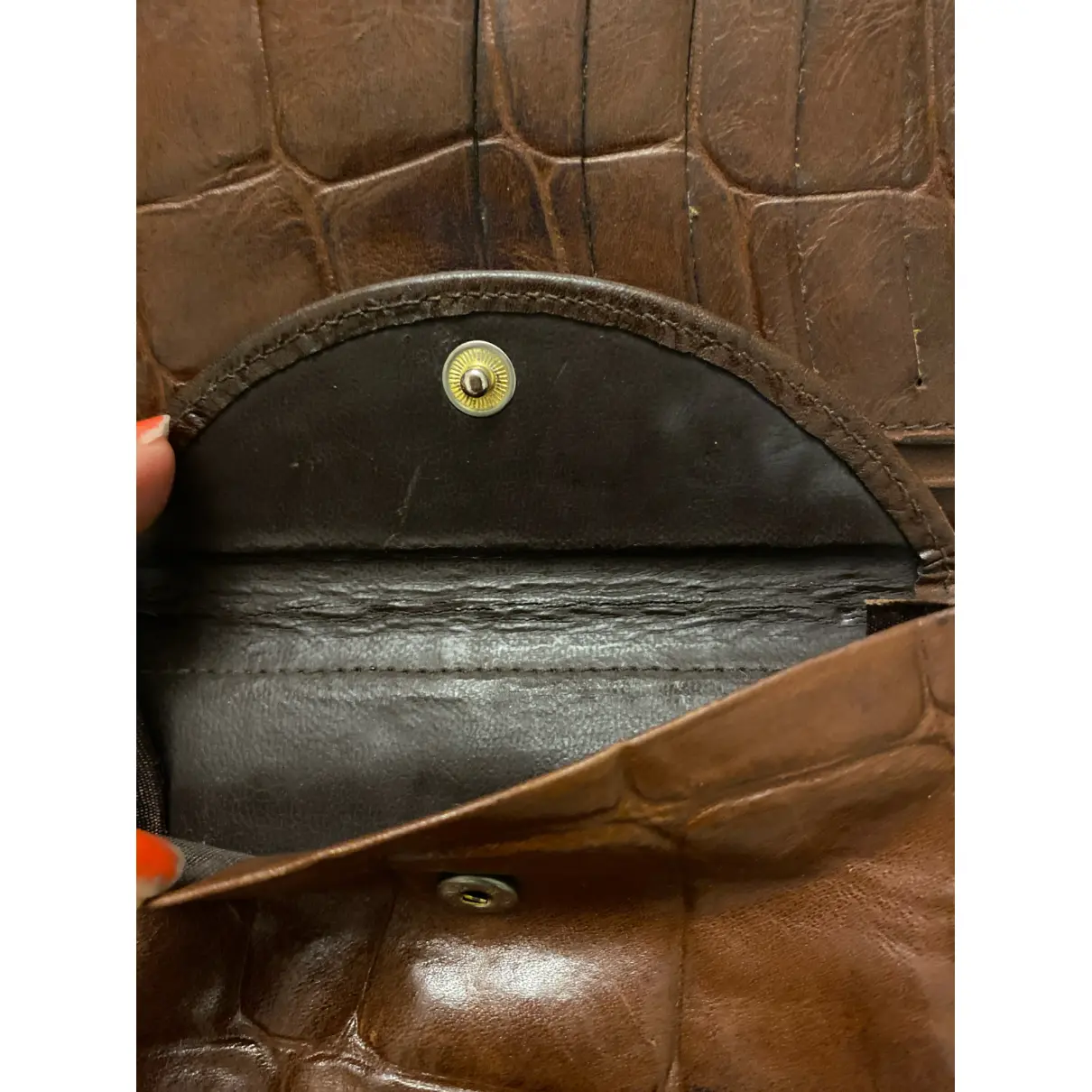 Leather purse Mulberry