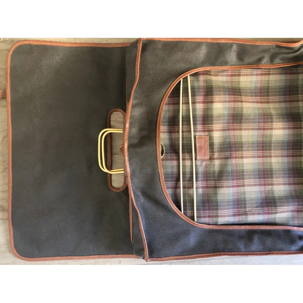 Leather travel bag Mulberry - Vintage