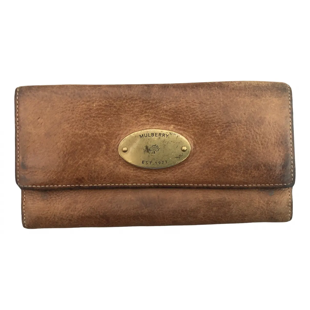 Leather wallet Mulberry - Vintage