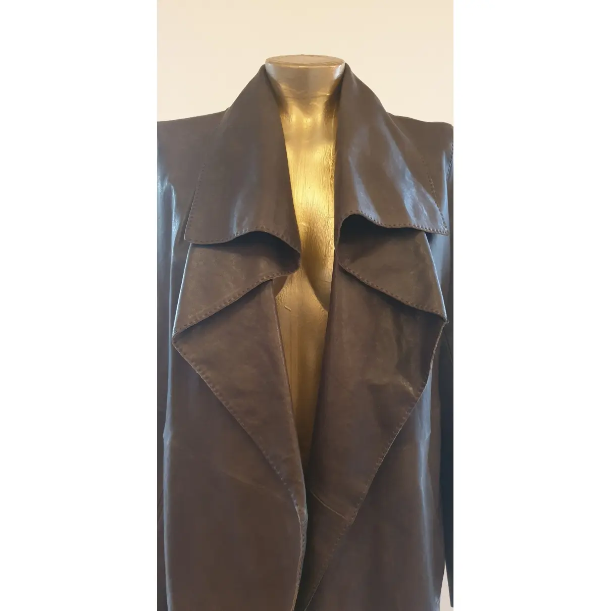 Nicole Farhi Leather jacket for sale