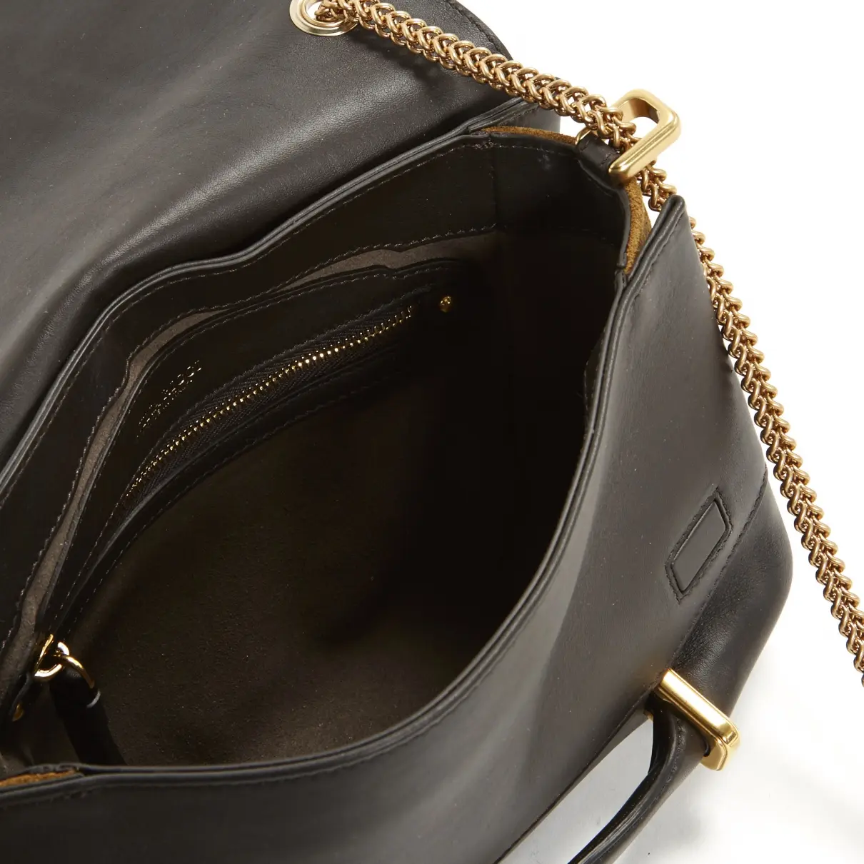 Leather clutch bag Nina Ricci