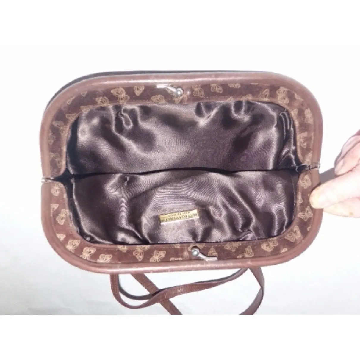 Nodini leather crossbody bag Bottega Veneta - Vintage
