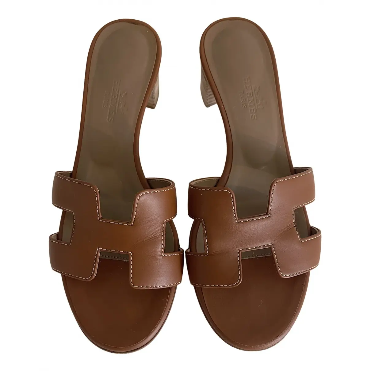 Oasis leather sandal Hermès