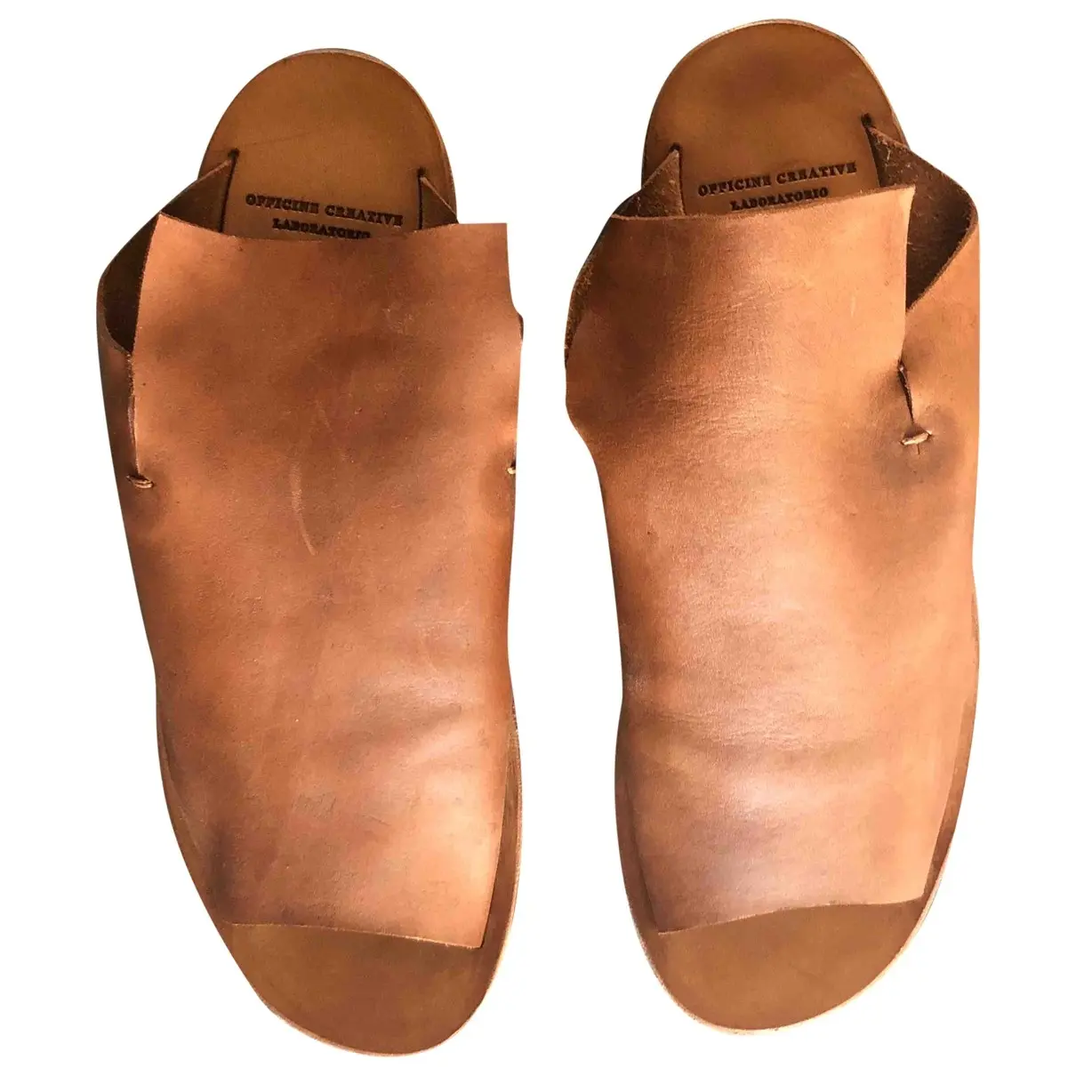 Leather mules Officine Creative