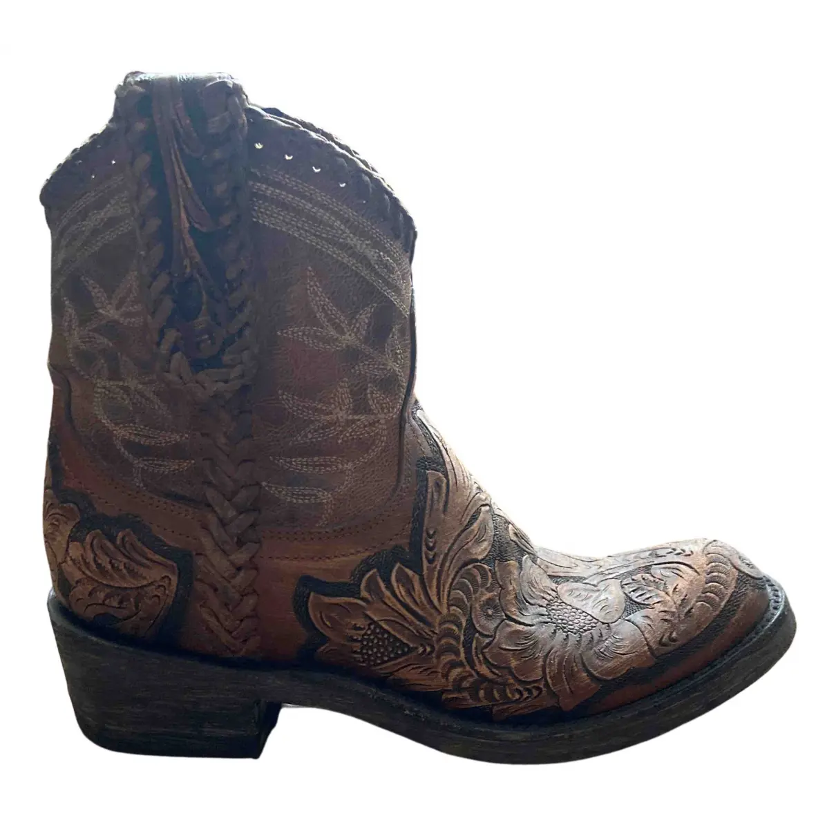 Leather western boots Old Gringo