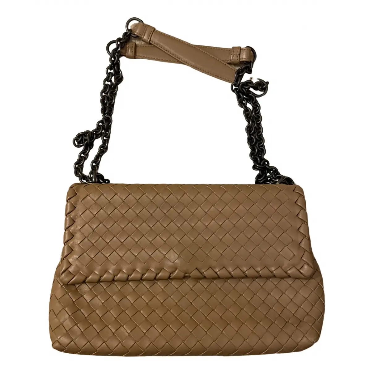 Olimpia leather crossbody bag Bottega Veneta - Vintage
