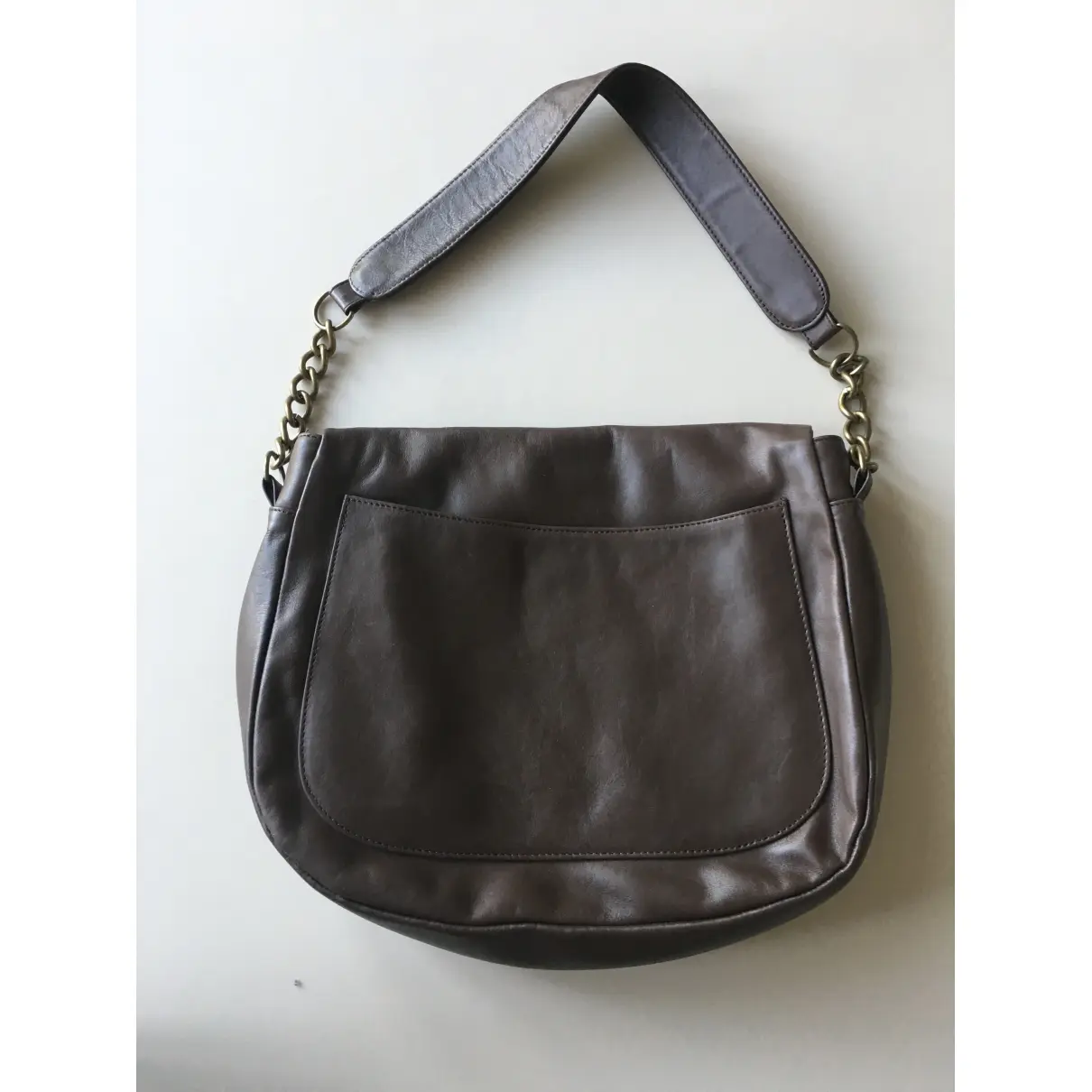 Olivia Clergue Leather handbag for sale