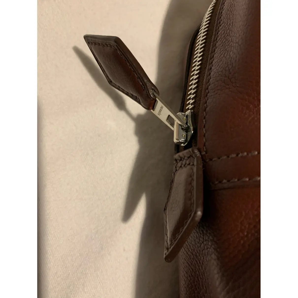 Omnibus leather handbag Hermès