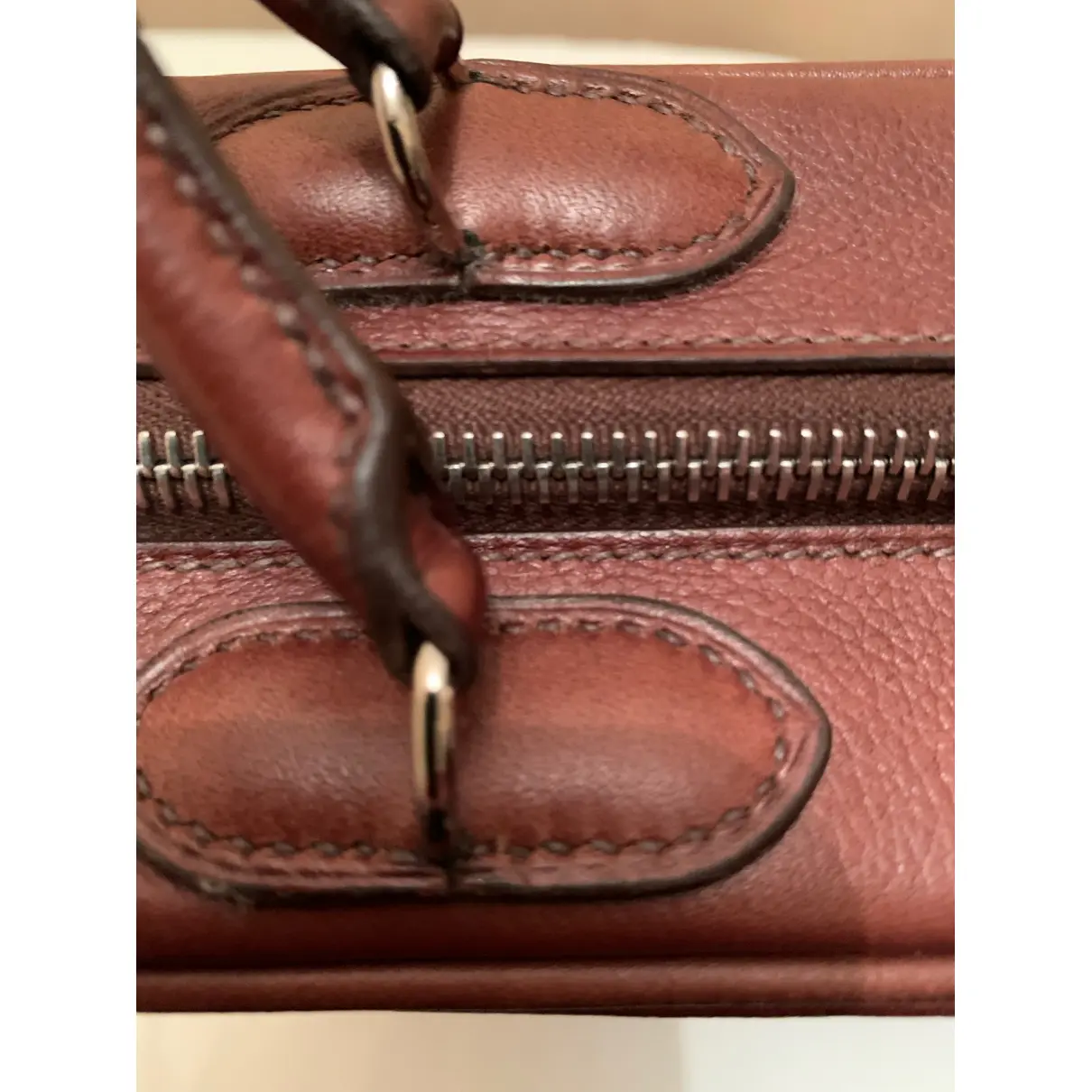 Omnibus leather handbag Hermès