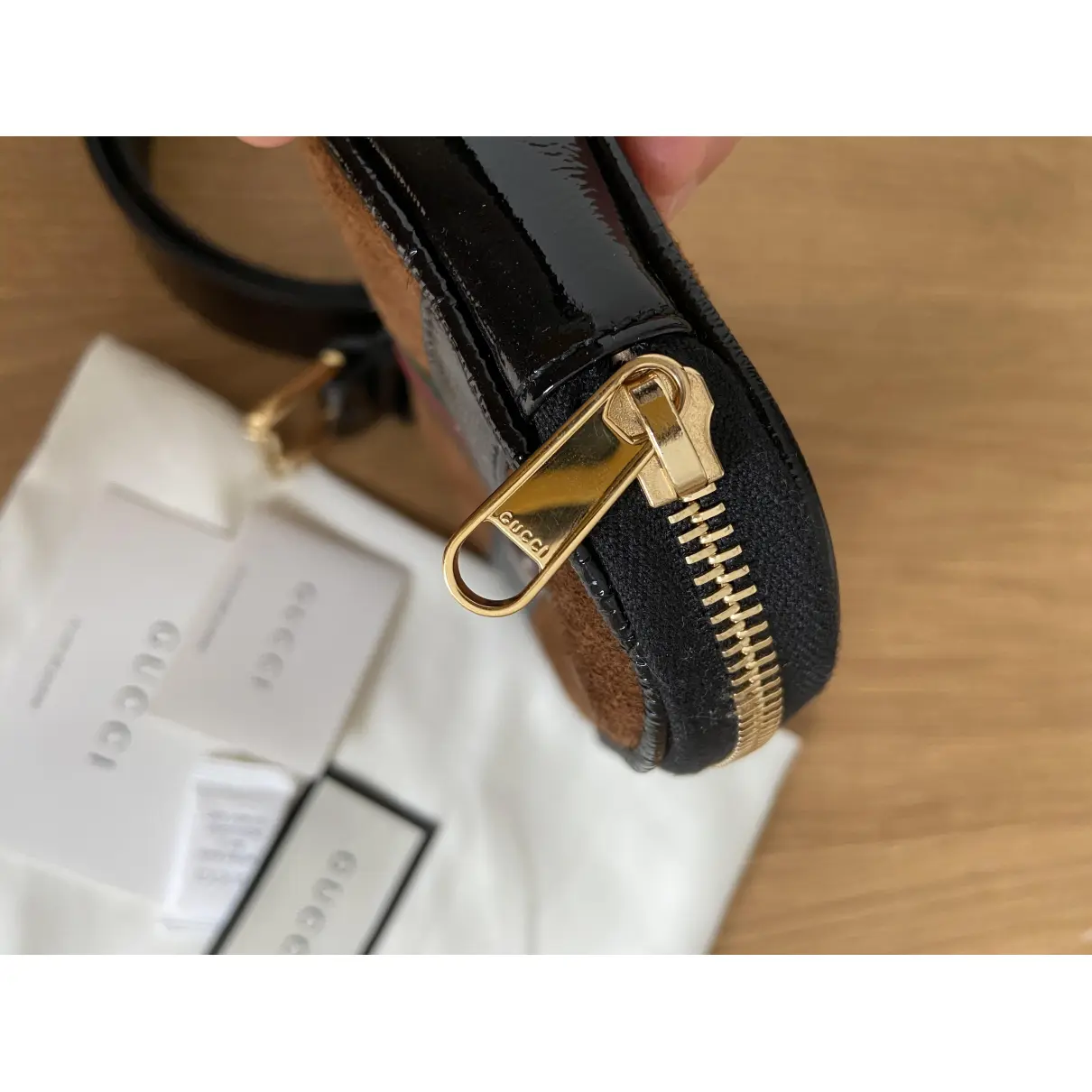 Ophidia leather handbag Gucci