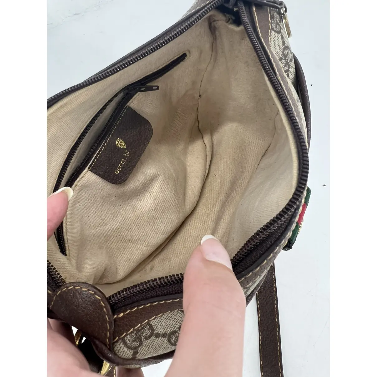 Ophidia Hobo leather handbag Gucci - Vintage
