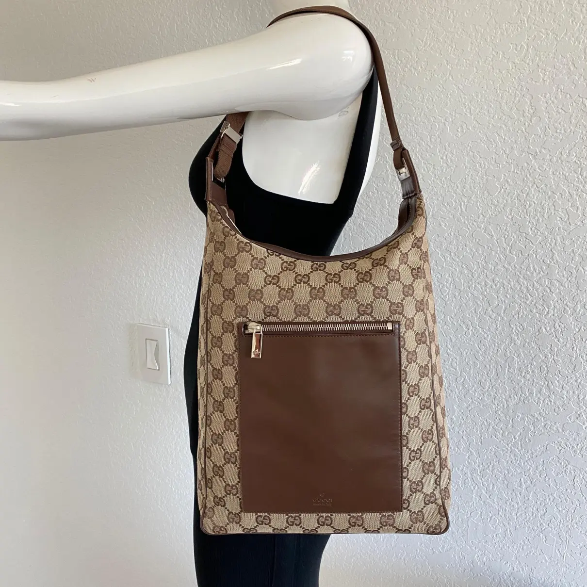 Buy Gucci Ophidia Messenger leather handbag online