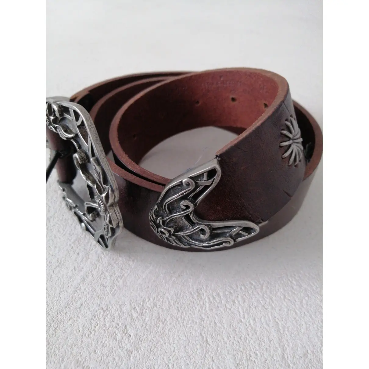 Orciani Leather belt for sale