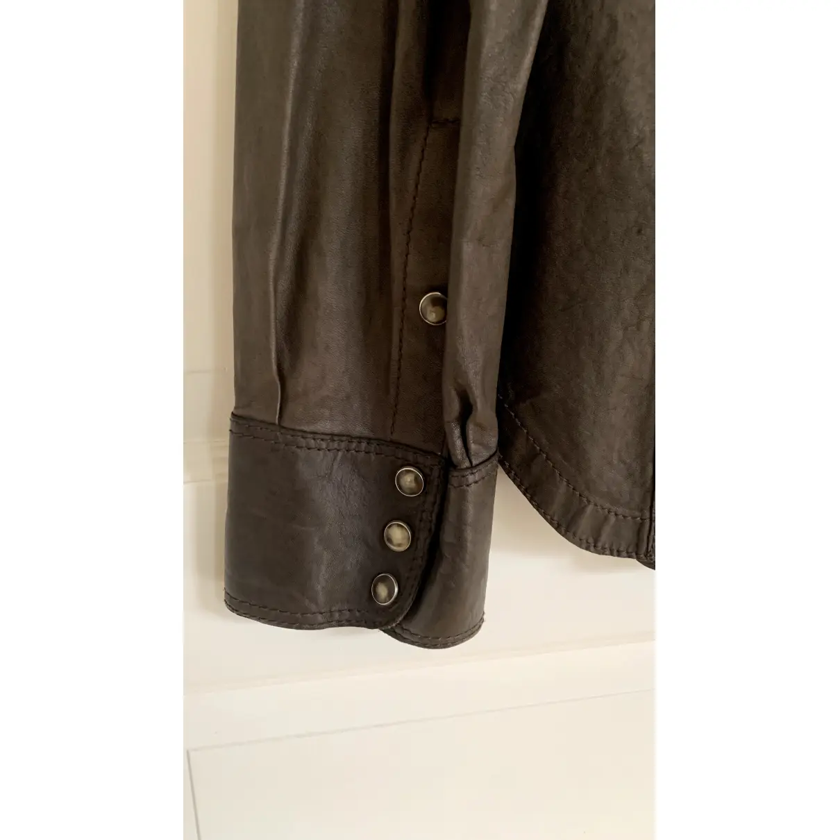 Buy Orciani Leather shirt online