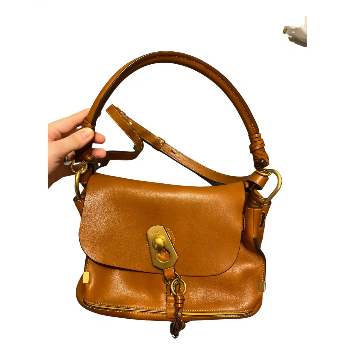Owen leather handbag Chloé