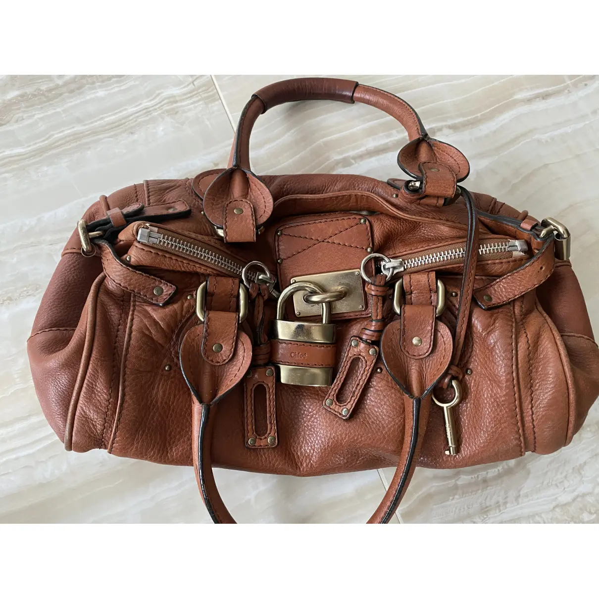 Paddington leather bag Chloé - Vintage